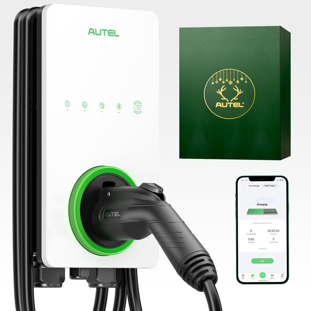 AC Lite Home 50A 12kW EV Charger – Christmas Limited Edition