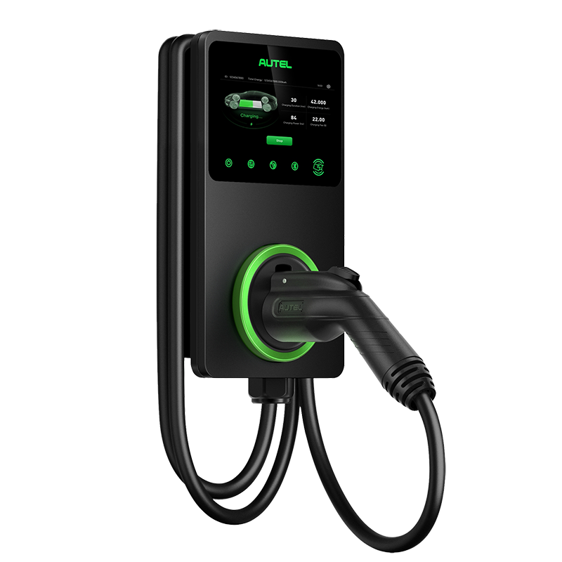 Smart Business EV Charging Station & EV Home Charging | Autelenergy Black / Hardwire / In-Body Holster
