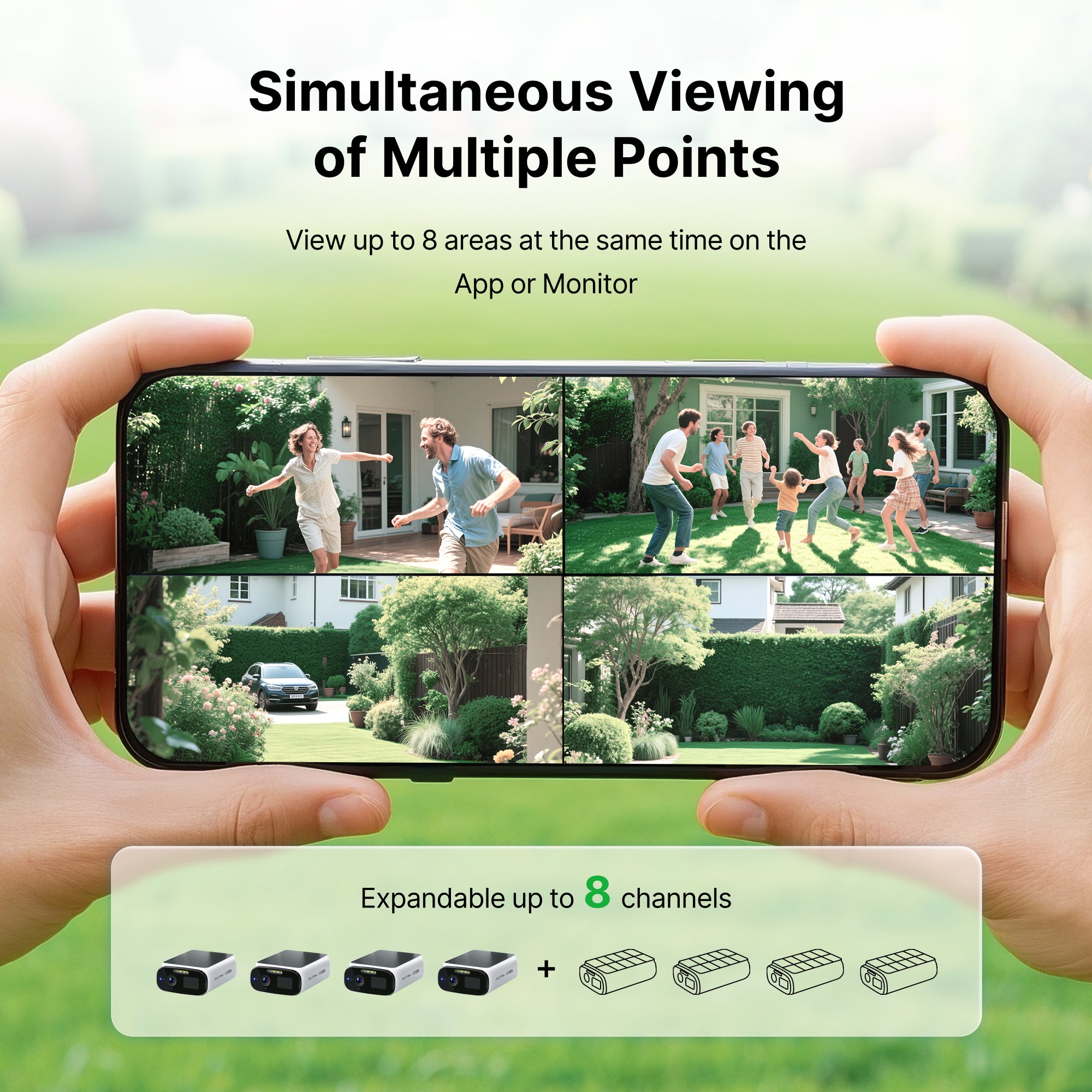 Autel Solar Wireless Security Cameras (4-Cam Kit)