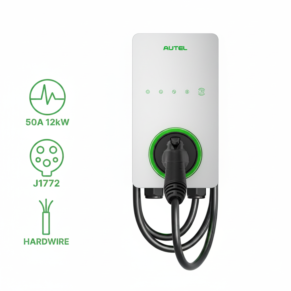 Chargeur Autel MaxiCharger AC Lite Home 50A EV