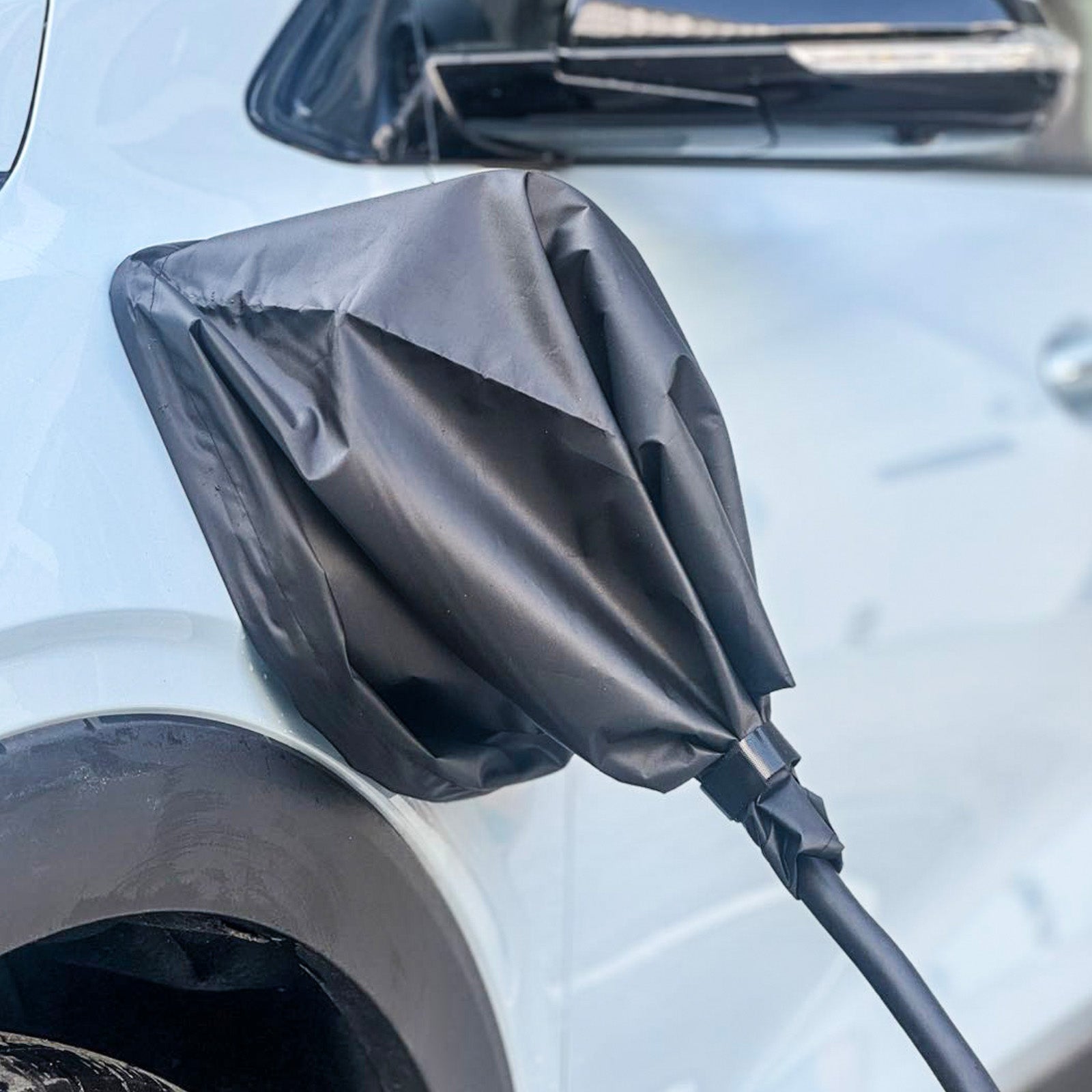 Winter Car Charging EV Charger Port Cover With Magnetic Strips ...
