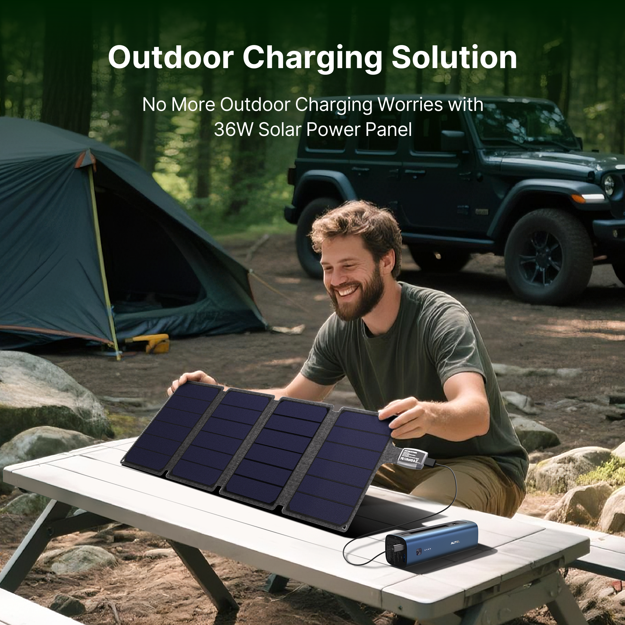 Autel Power Bank with 36W Solar Panel Gift Pack
