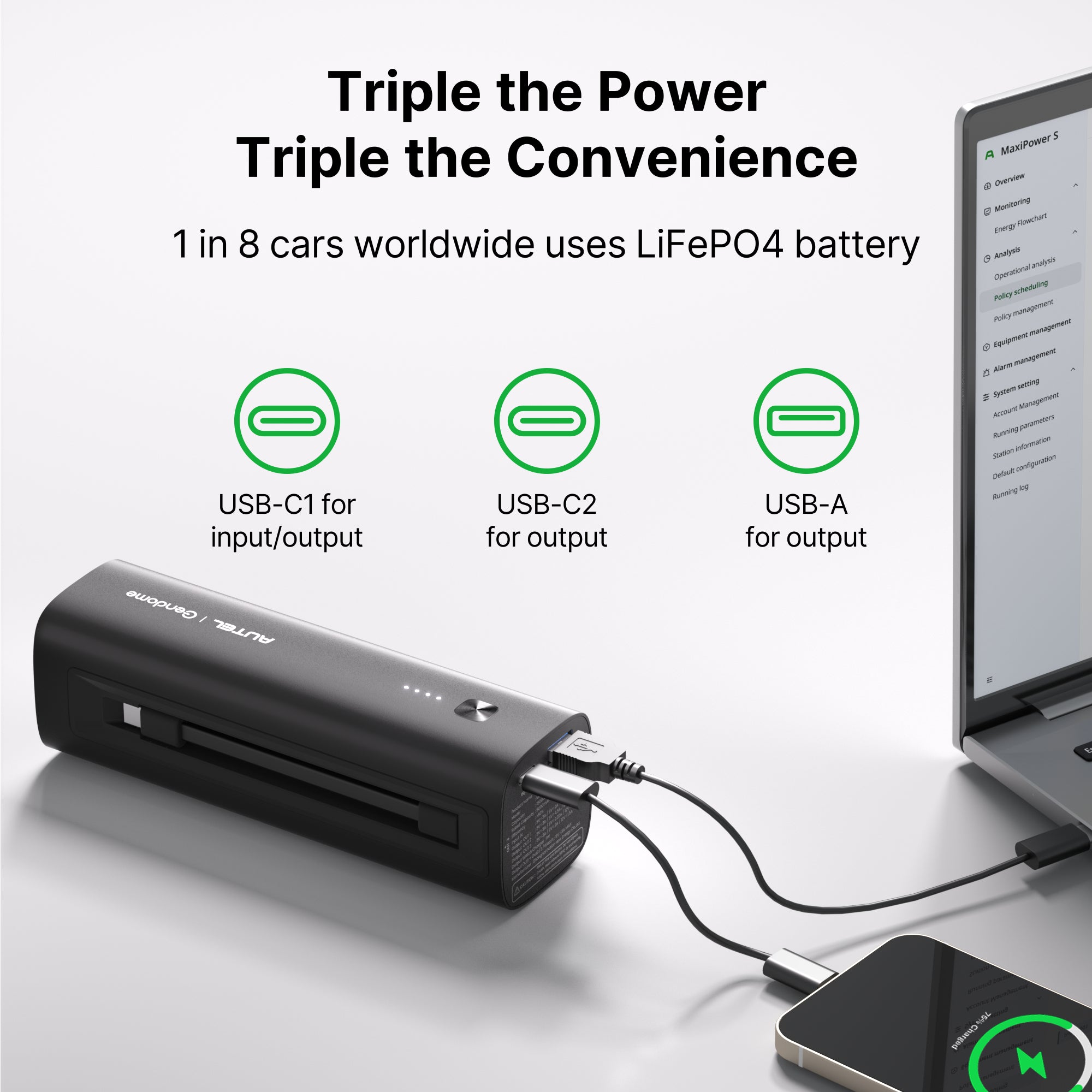 [Pre-order] Autel Micro Power Bank 15000mAh (Max 22.5W)