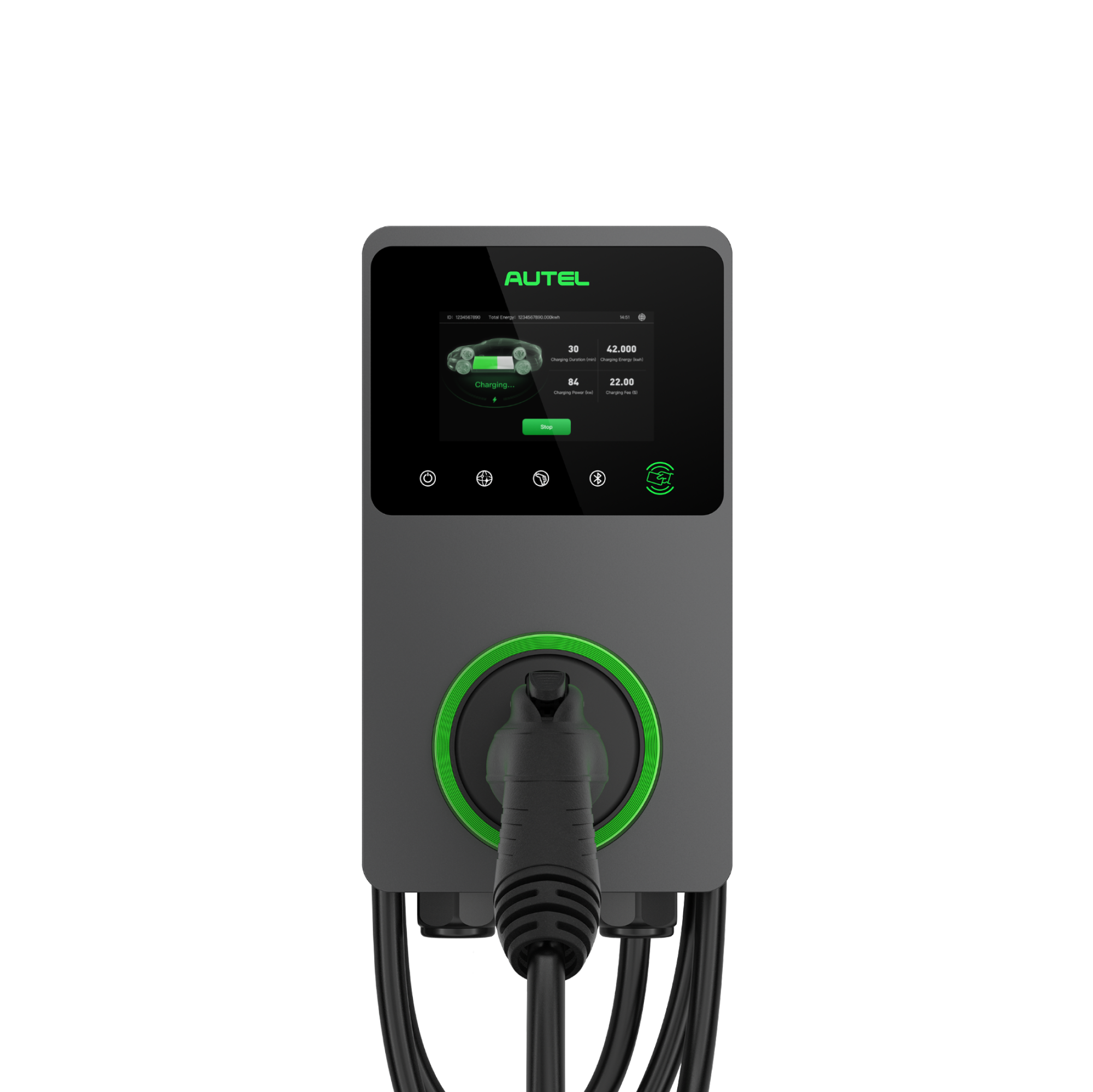 Autel MaxiCharger AC Elite Business - Chargeur EV 50A 