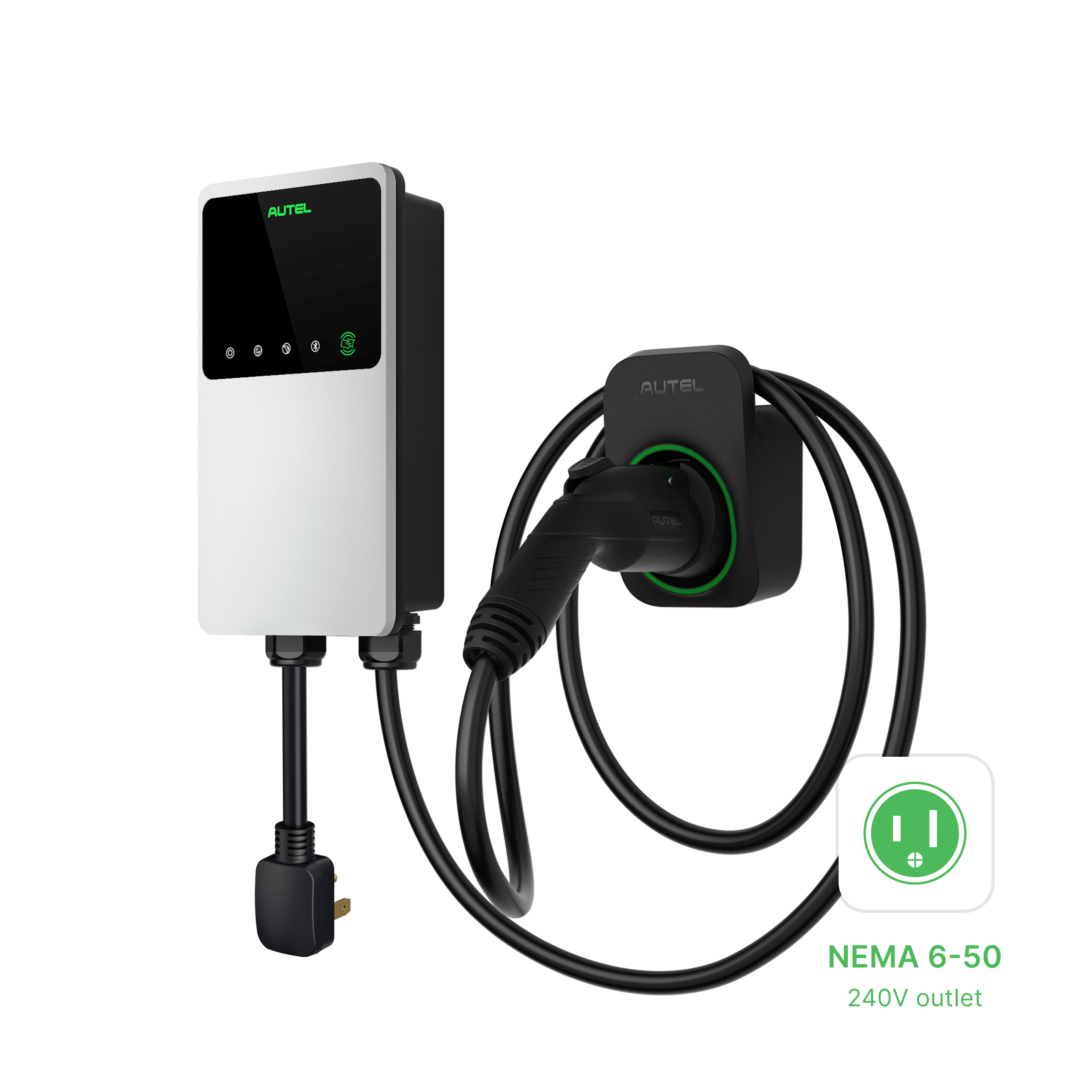 Cargador para vehículos eléctricos Autel MaxiCharger AC Elite Home 40A