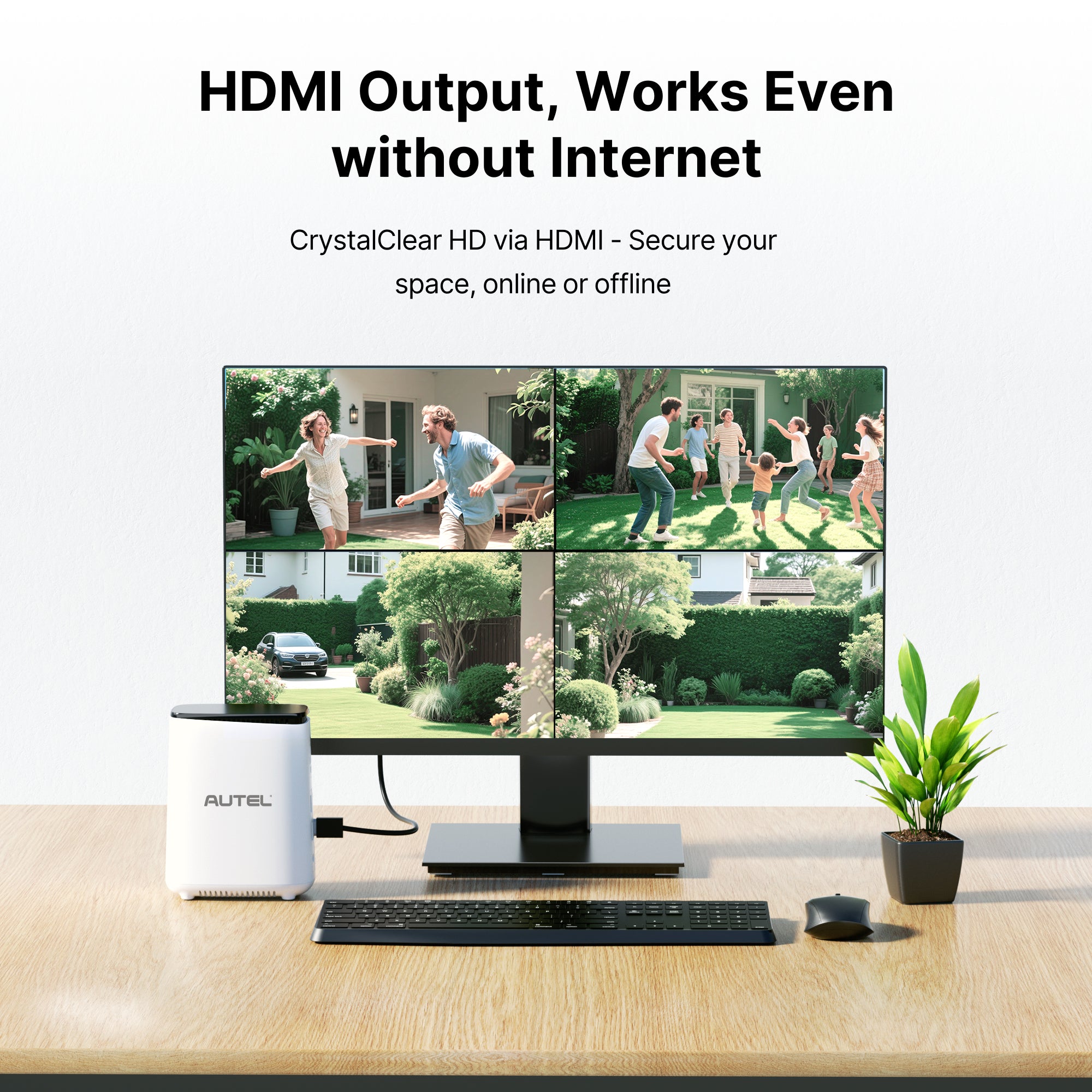 Autel Solar Wireless Security Cameras (4-Cam Kit)