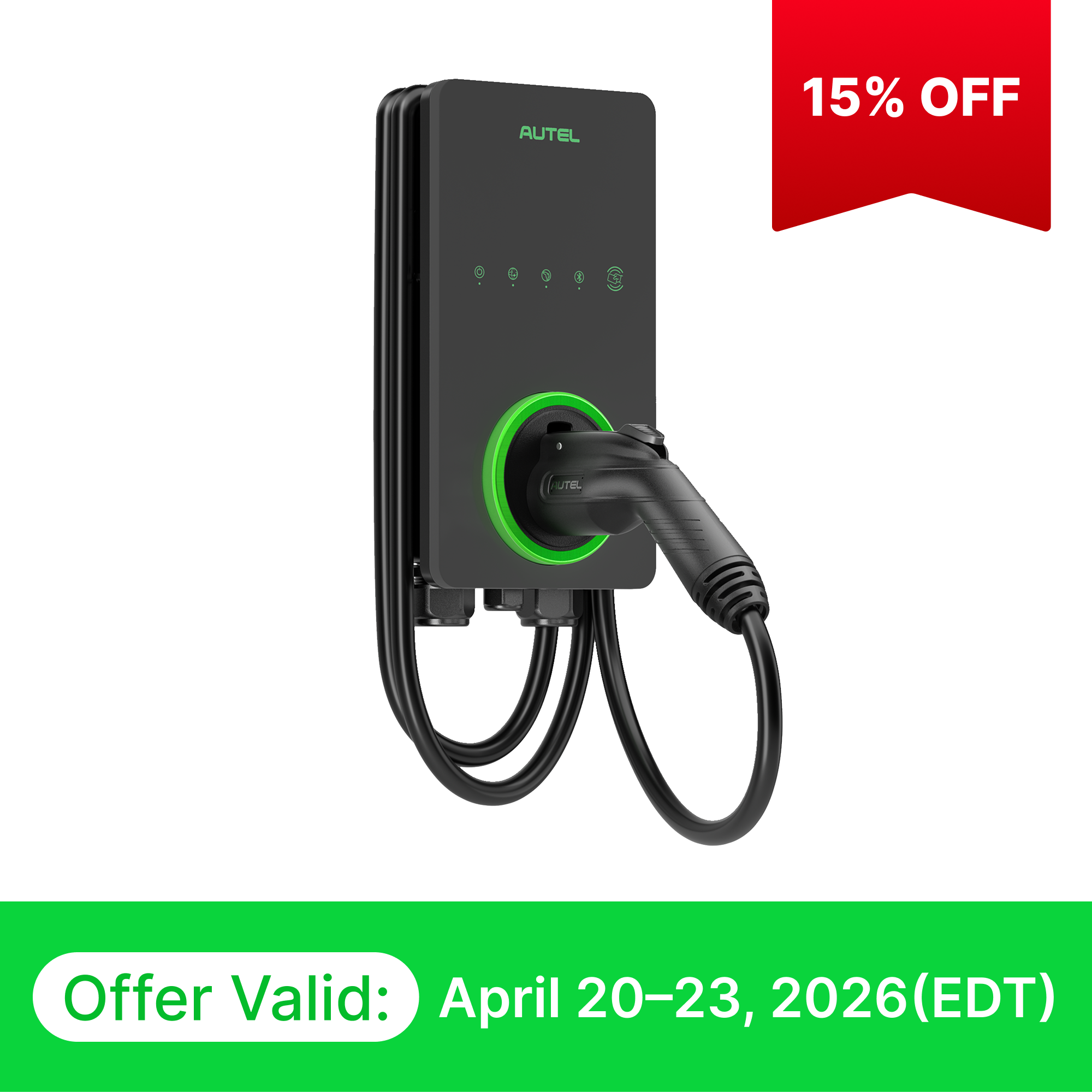 AC Lite Home 50A 12kW EV Charger