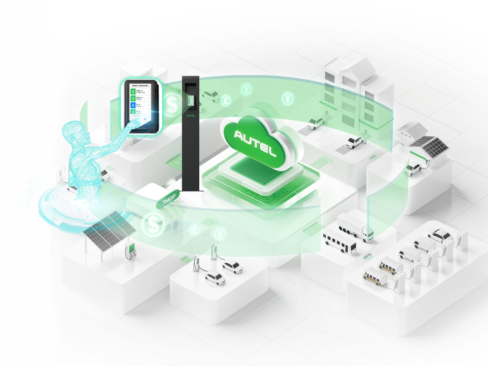 Autel Commercial EV Charging Solution